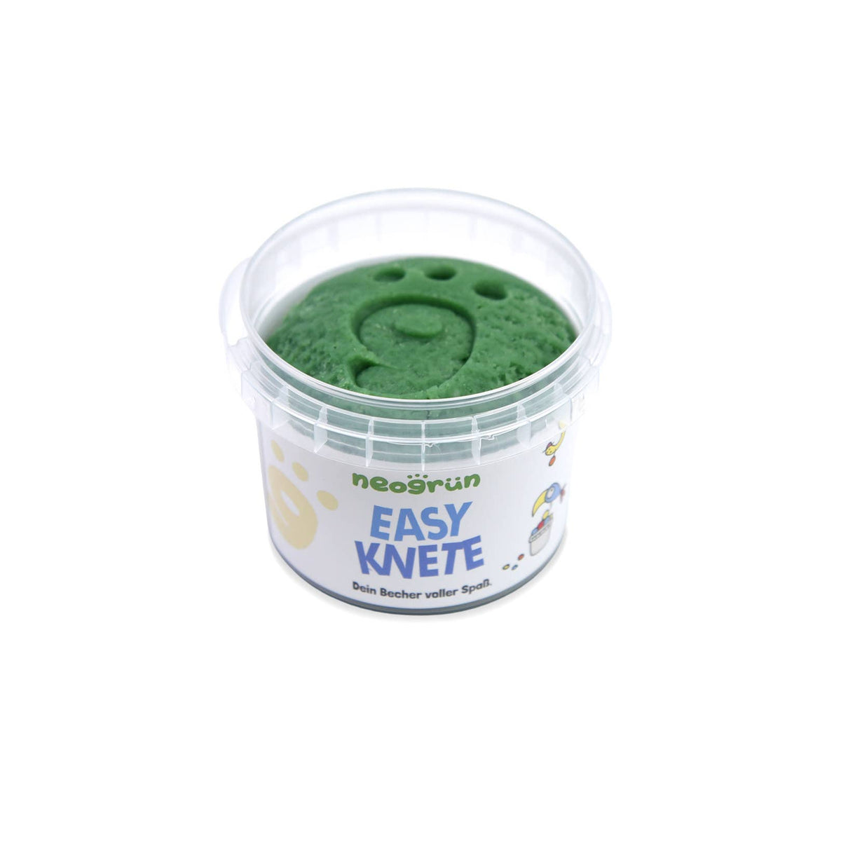 neoGRÜN | Modelleire / Lekedeig, Easy Dough, Økologisk / Vegansk, 120g | Grønn