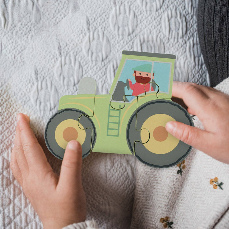 Orange Tree Toys | Mitt Første Puslespill, Traktor