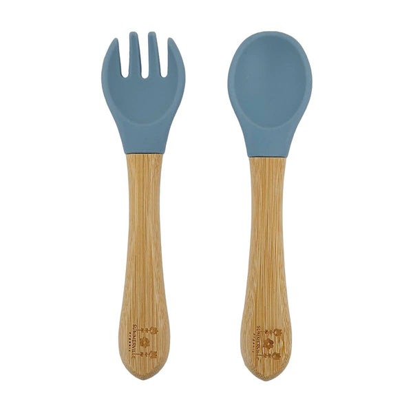Summerville | Bestikk | Gaffel og Skje | Stone Blue