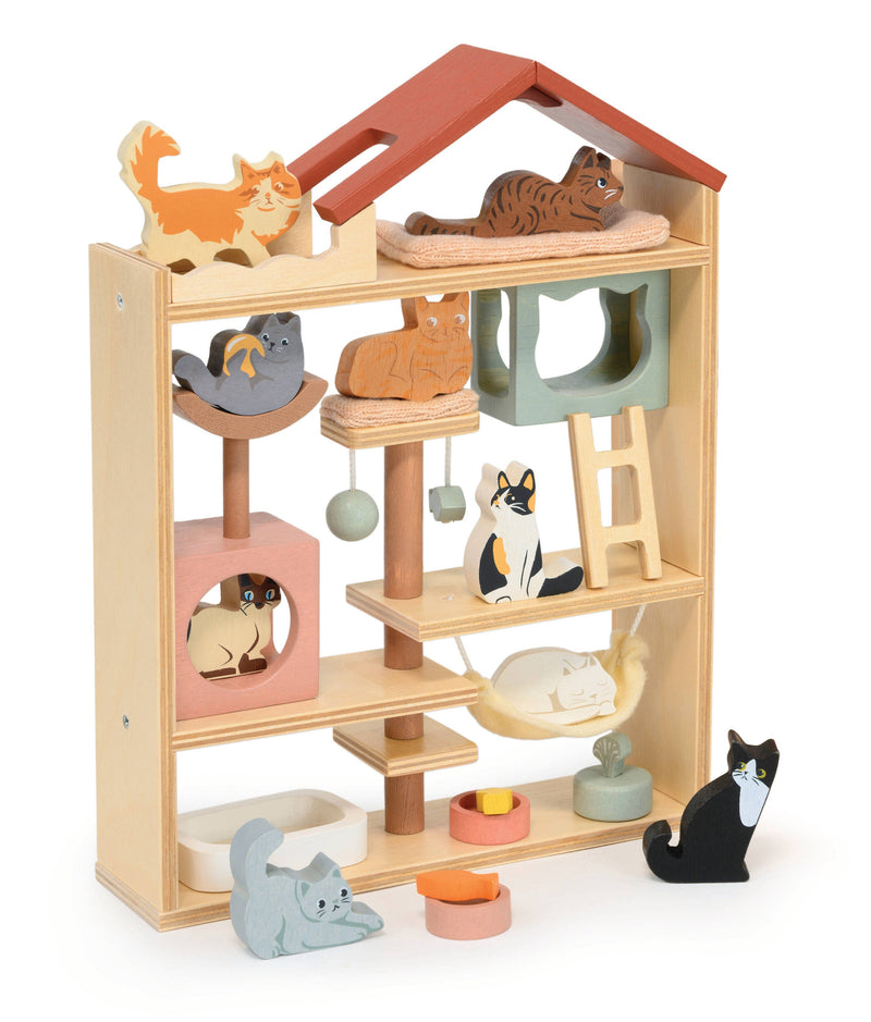 Tender Leaf | Kattehotellet, "Purrfect Stay Cat Hotel" - 99%* Plastfri