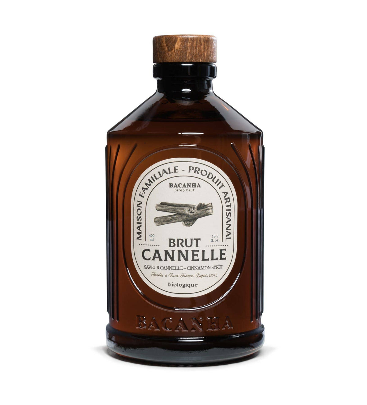 Bacanha | Kanelsirup, økologisk – 400 ml