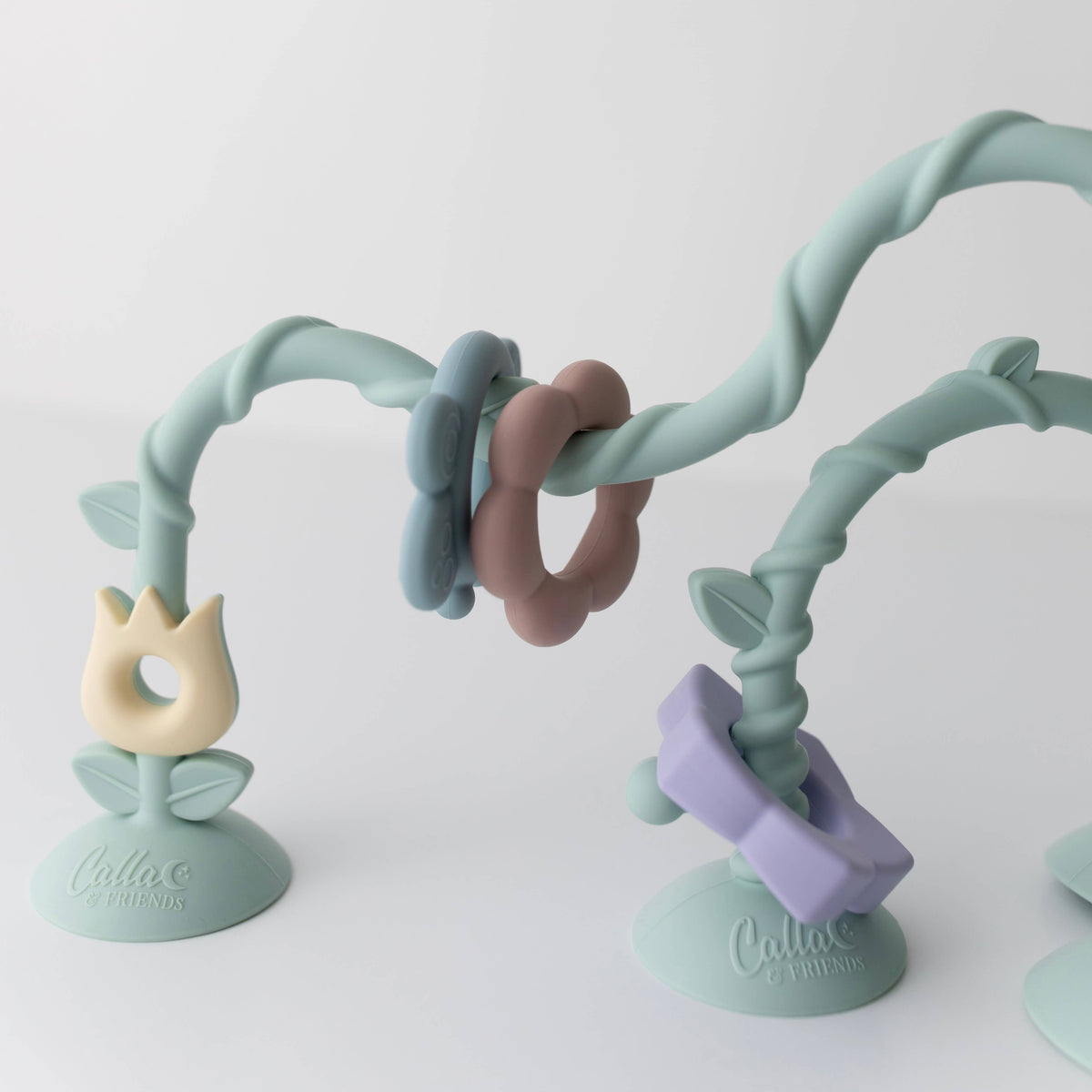 Calla & Friends | Aktivitetsleke i 100% Silikon m/Sugekopper, "Wildflower Dreams"