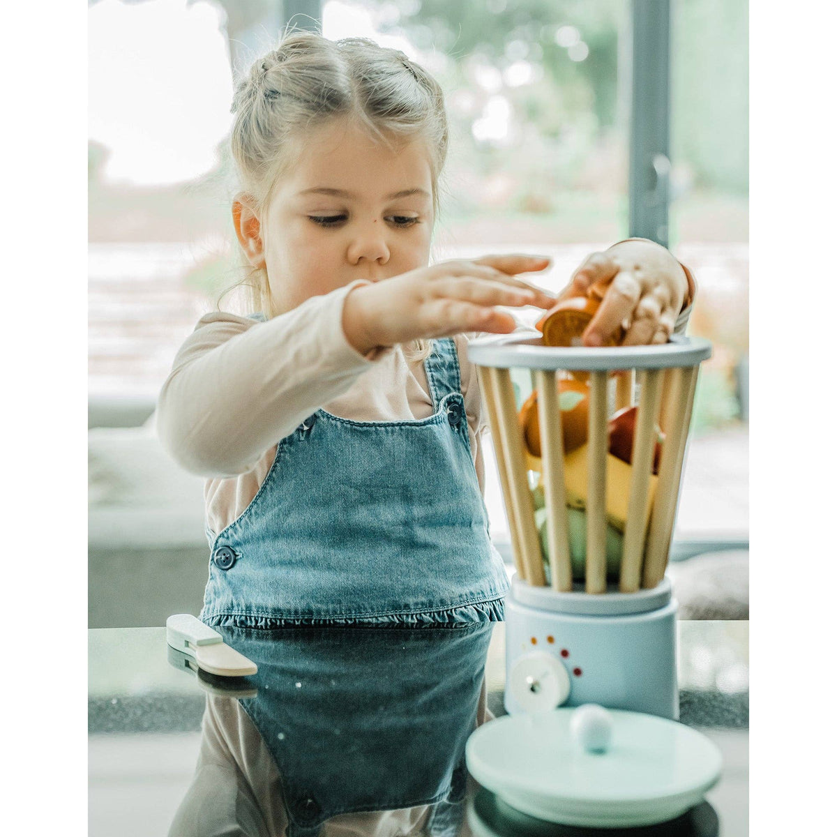 Orange Tree Toys | Smoothieblender i tre med frukt