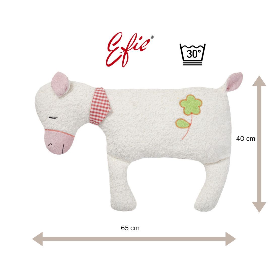 Efie | Kosedyr – XL lam med blomst