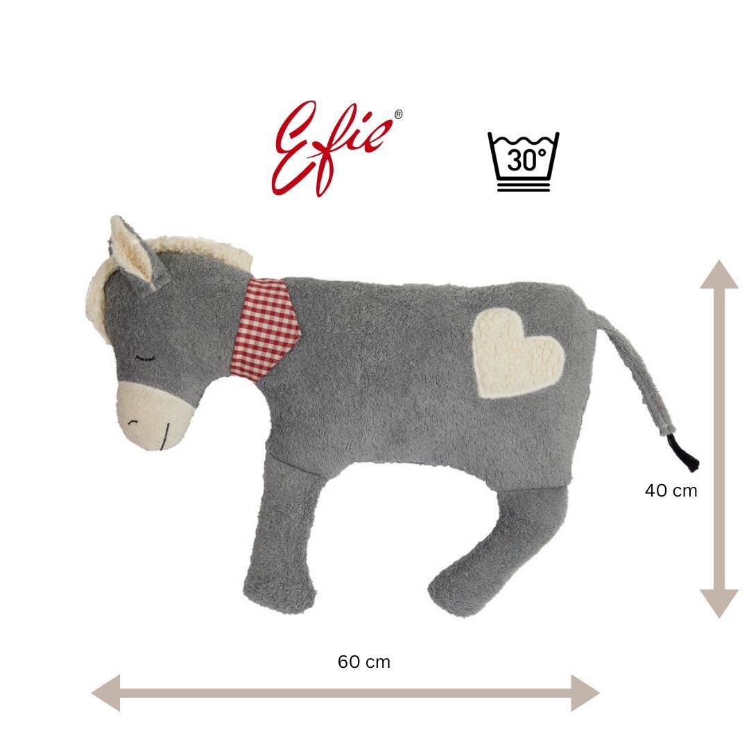 Efie | Kosedyr – XL esel med hjerte