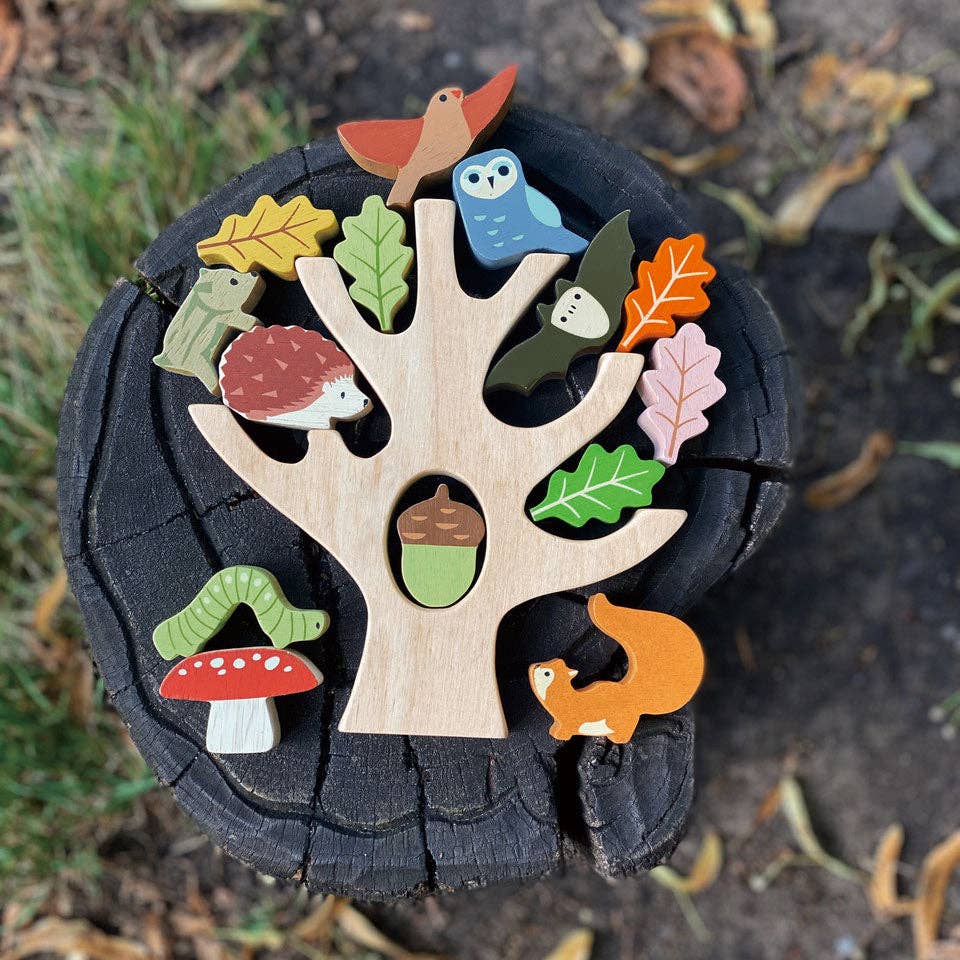 Tender Leaf | Stableleke, Skogsdyr, "Stacking Forest" - Plastfri