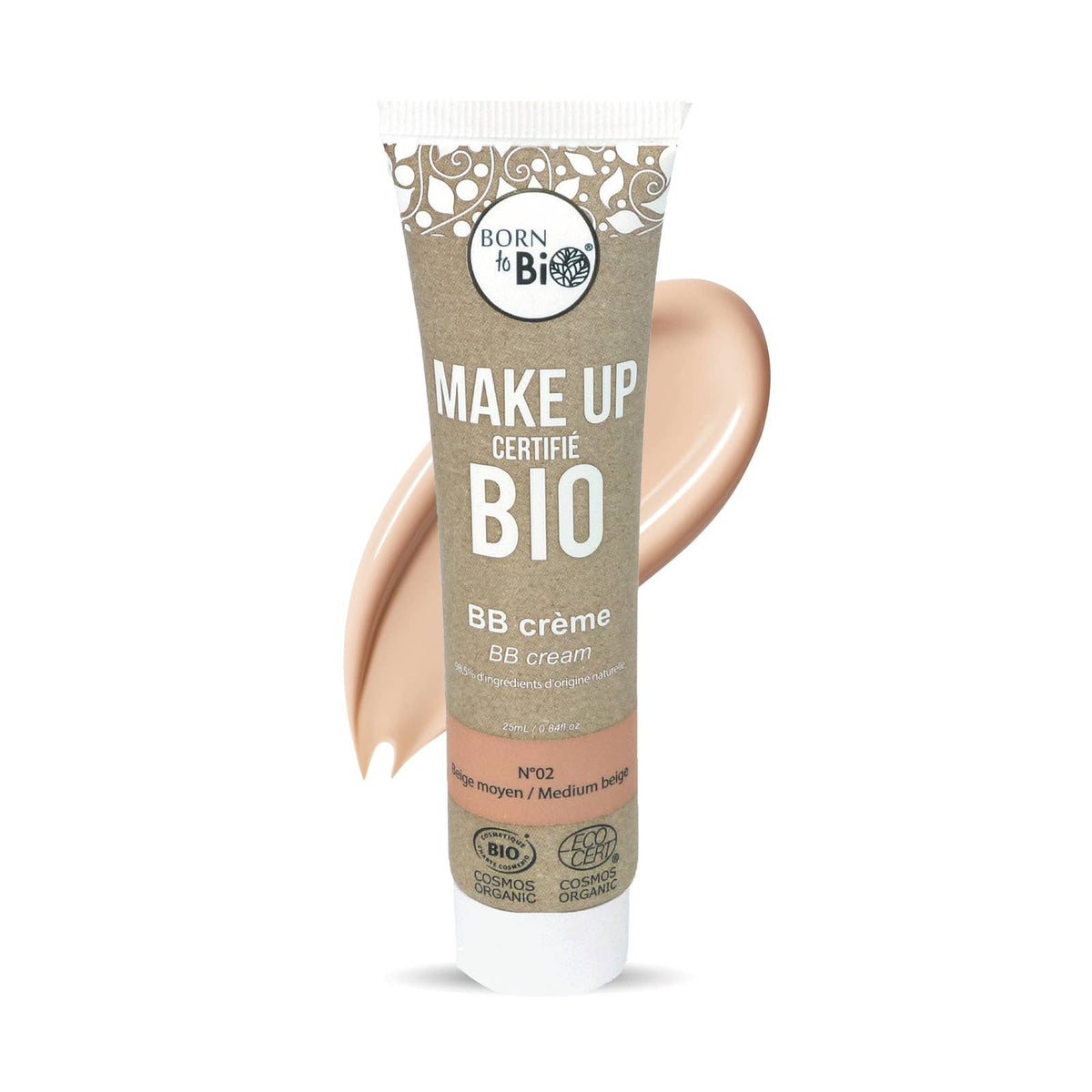 Born to Bio | BB Cream – N°2 Medium Beige (25 ml)