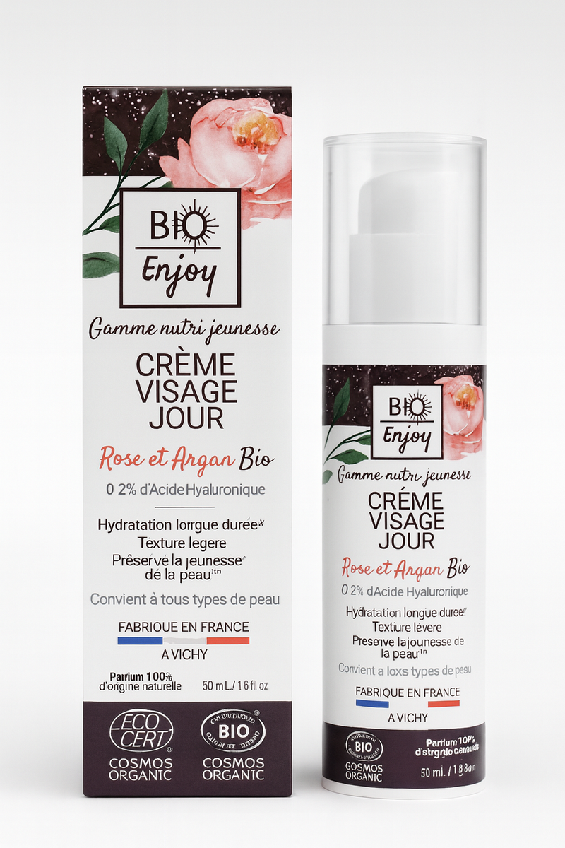 Born to Bio | Day Cream Rose & Argan (Økologisk)