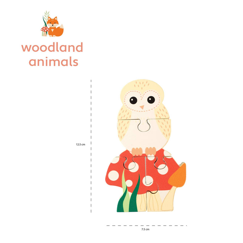 Orange Tree Toys | Mitt Første Puslespill, Ugle