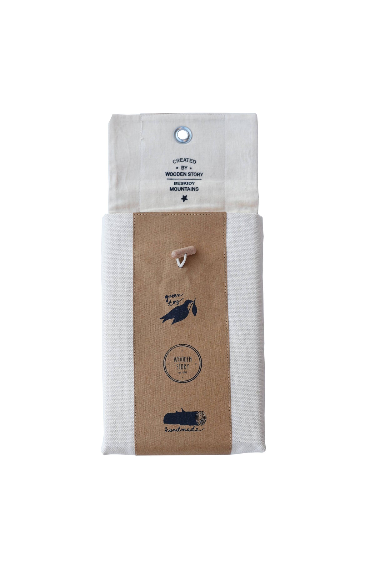 Wooden Story | Skrivebrett med sand og trekuler – Montessori sanseleke