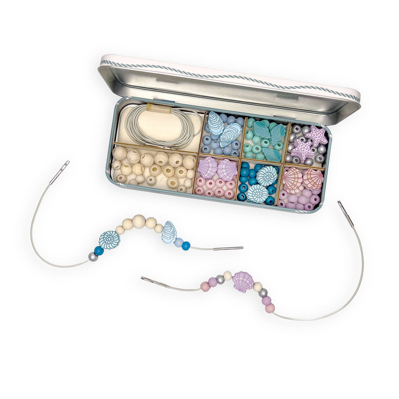 Cotton Twist | Perlesett armbånd med skjell - Hobbysett barn