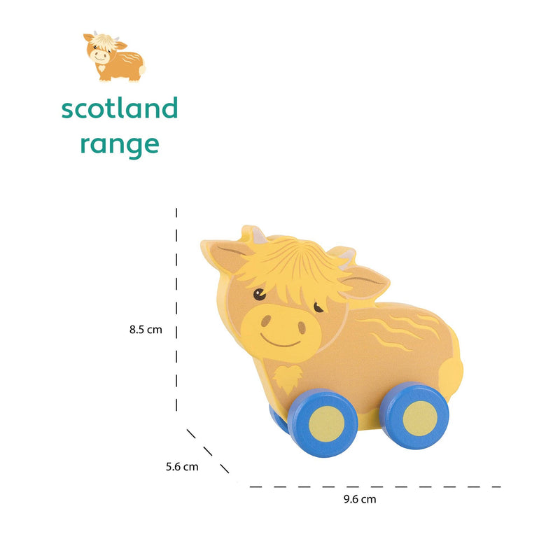 Orange Tree Toys | Min Første Dytteleke, Høylands-Ku