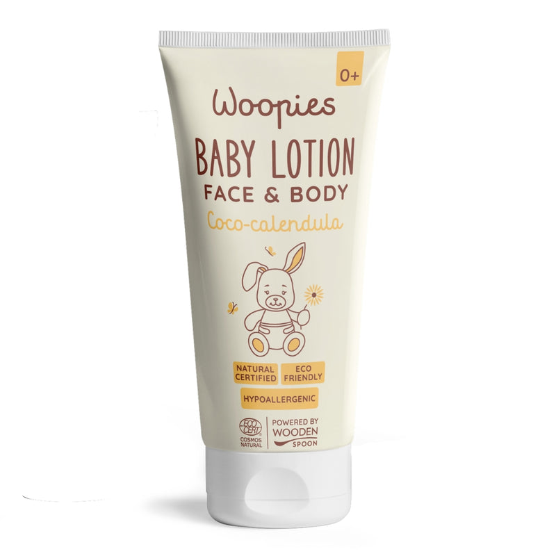 Wooden Spoon | Woopies Baby Lotion Face & Body Coco Calendula – 100 ml