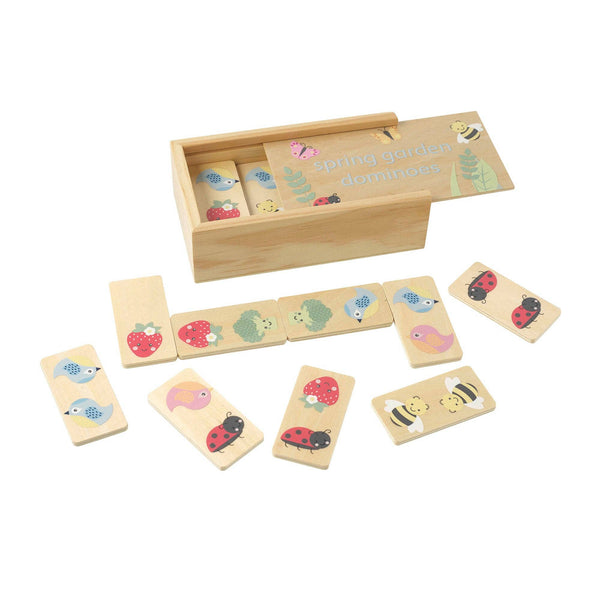 Orange Tree Toys | Spring Garden, Dominobrikker