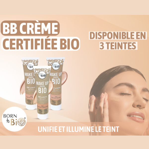 Born to Bio | BB Cream – N°2 Medium Beige (25 ml)
