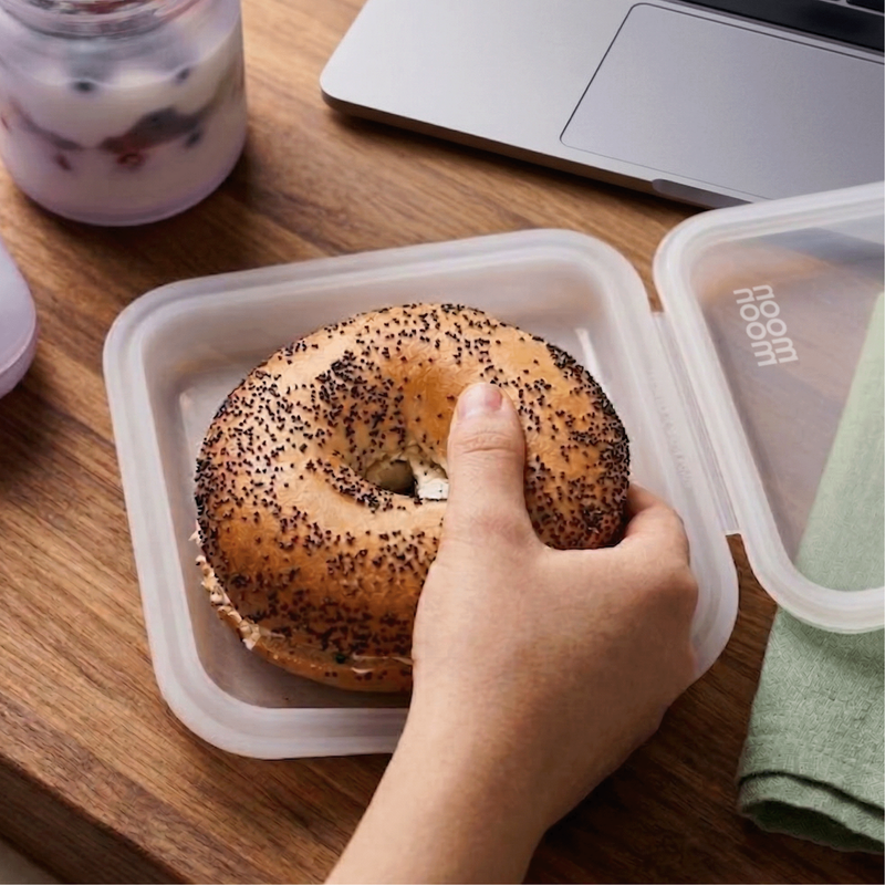 Moonmoon | Sandwichpose i 100 % silikon – Klar