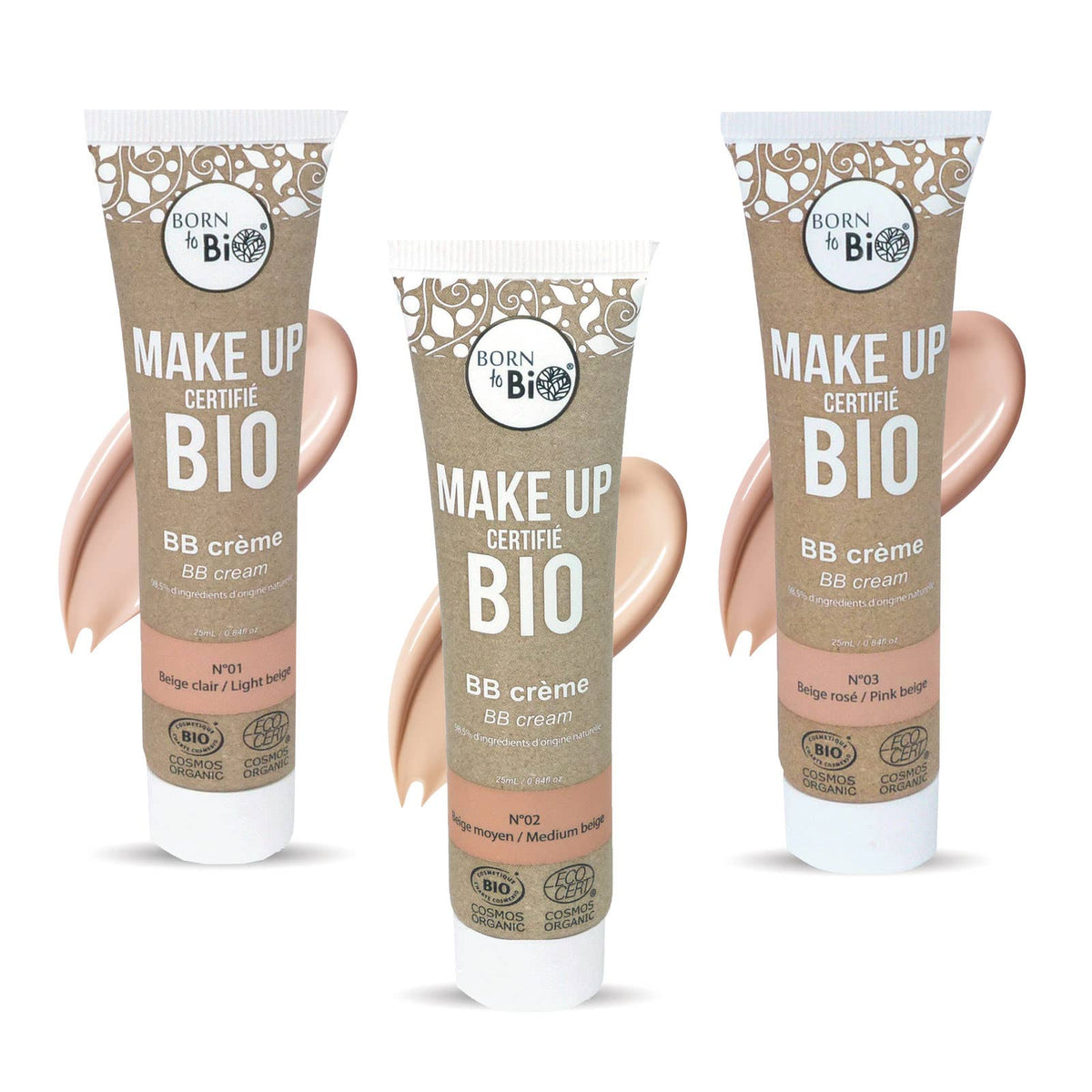 Born to Bio | BB Cream – Light Beige (25 ml)