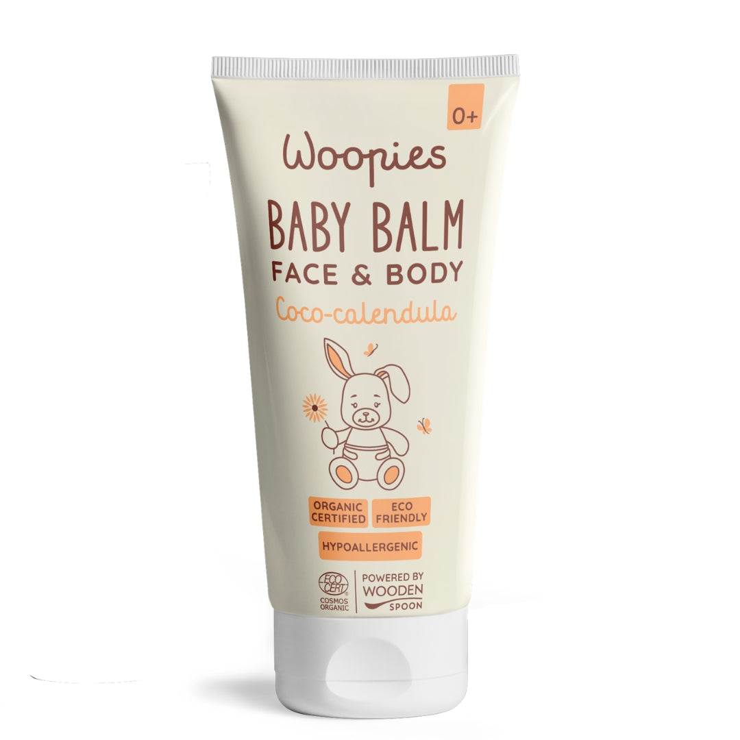 Wooden Spoon | Kropp-og Ansiktsbalsam, "Woopies Baby Balm Face & Body Coco Calendula" | 100 ml