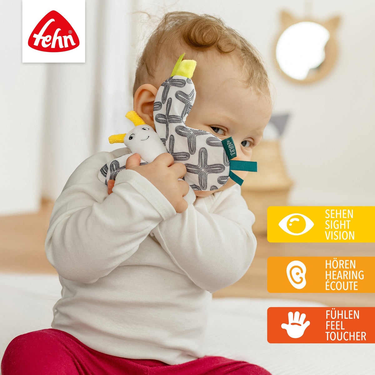 Fehn | Aktivitetsleke med knitring – Sommerfugl