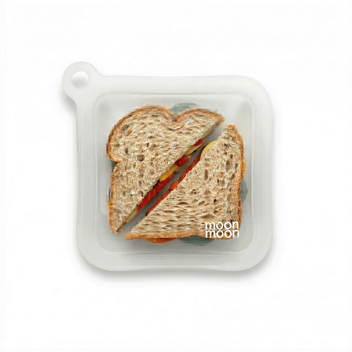 Moonmoon | Sandwichpose i 100 % silikon – Klar