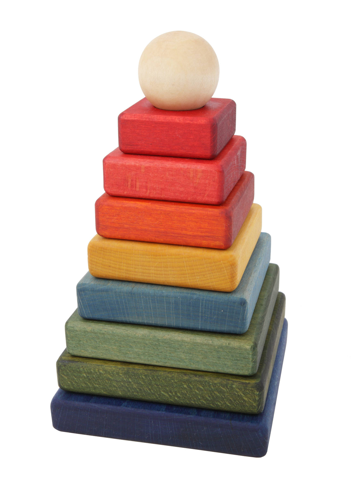 Wooden Story | Stablepyramide med firkanter