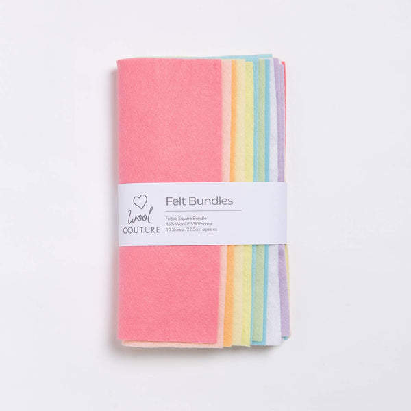 Wool Couture Company | Filt 10-pakning - Pastel