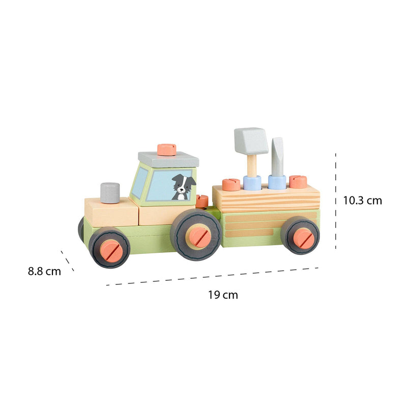 Orange Tree Toys | Traktor | Byggesett