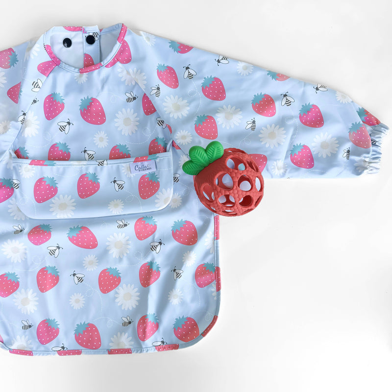 Calla & Friends | Biteleke i 100% Silikon, "Strawberry Patch"