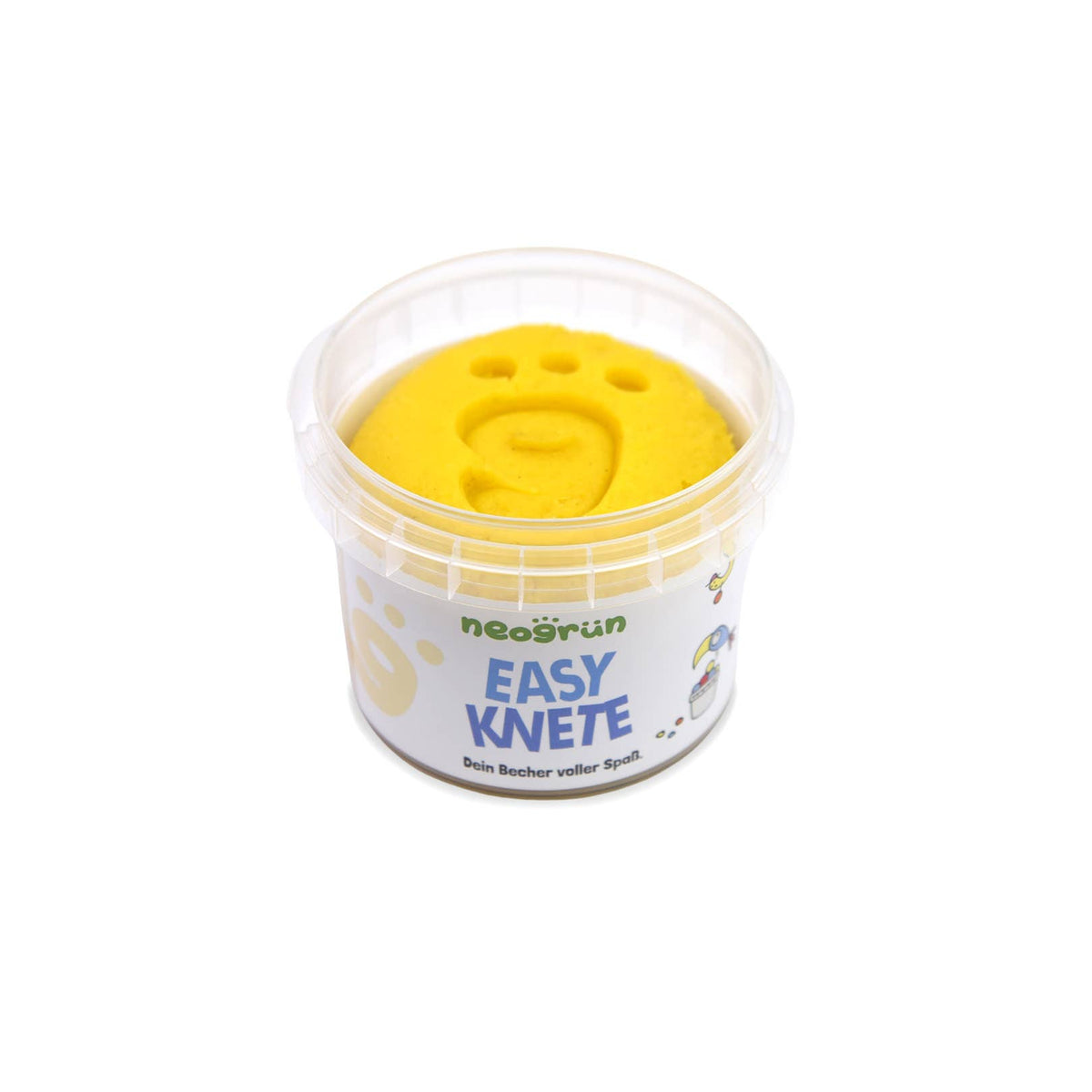neoGRÜN | Modelleire / Lekedeig, Easy Dough, Økologisk / Vegansk, 120g | Gul
