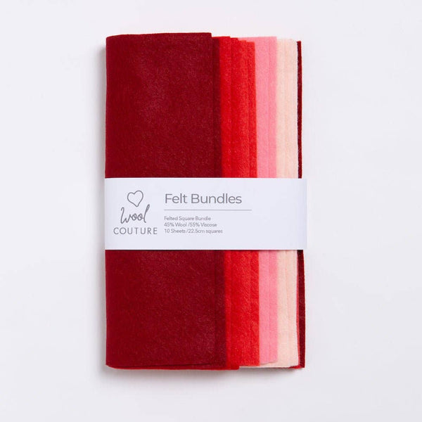 Wool Couture Company | Filt 10-pakning - Valentine