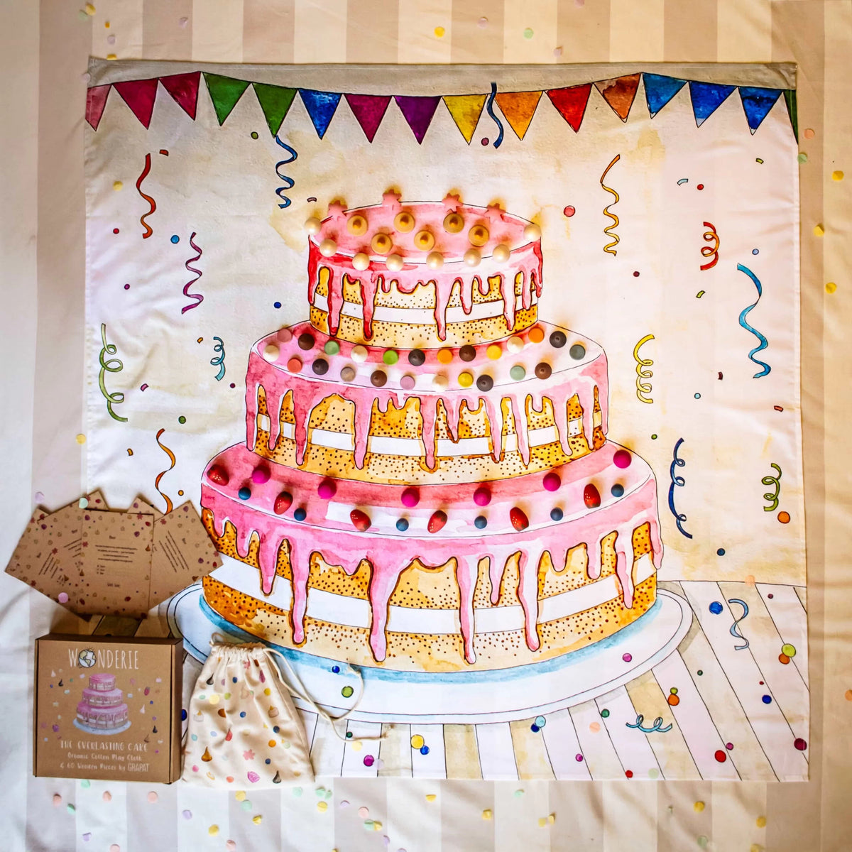 Wonderie | Lekeduk - The everlasting cake x Grapat