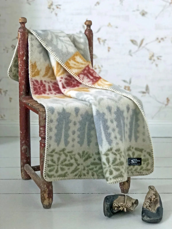 Klippan x Kerstin Landström | Ullpledd Baby/Barn, Arvet, 65x95cm