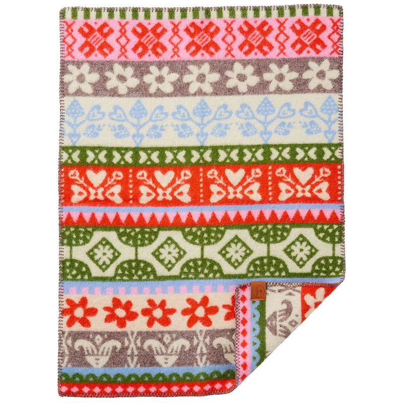 Klippan | Ullfiltpledd baby/barn, Arvidsjaur Multi (65 × 90 cm)