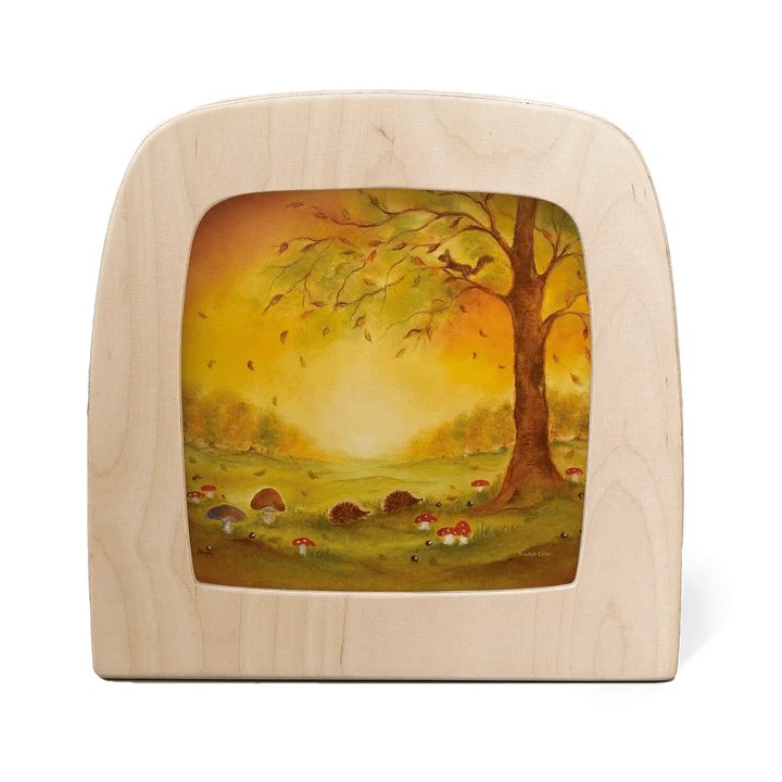 Toverlux | Baukje Exler - Autumn Leaves Silhouette