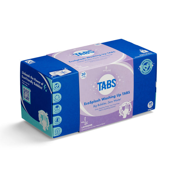 TABS | Oppvasktabletter, Tabletter for Oppvaskmaskin, 30 tabl. | Lavendel