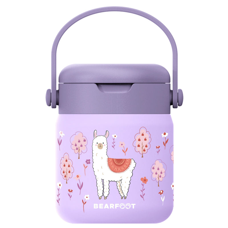 Bearfoot | Mattermos i Rustfritt Stål, 500 ml | Lilla, Lama
