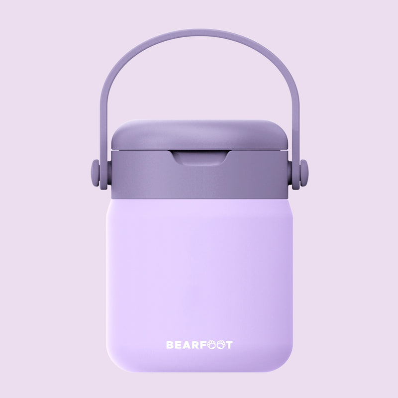 Bearfoot | Mattermos i Rustfritt Stål, 500 ml | Lilla