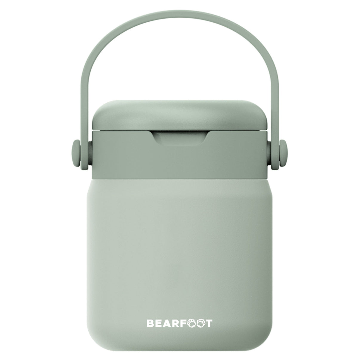 Bearfoot | Mattermos i Rustfritt Stål, 500 ml | Grønn