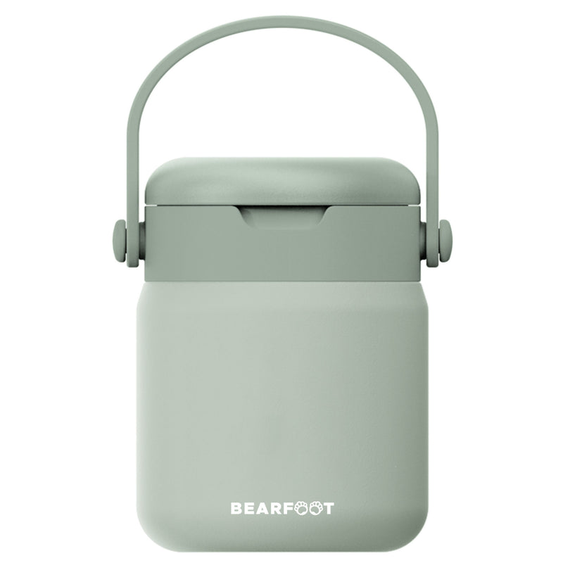 Bearfoot | Mattermos i Rustfritt Stål, 500 ml | Grønn
