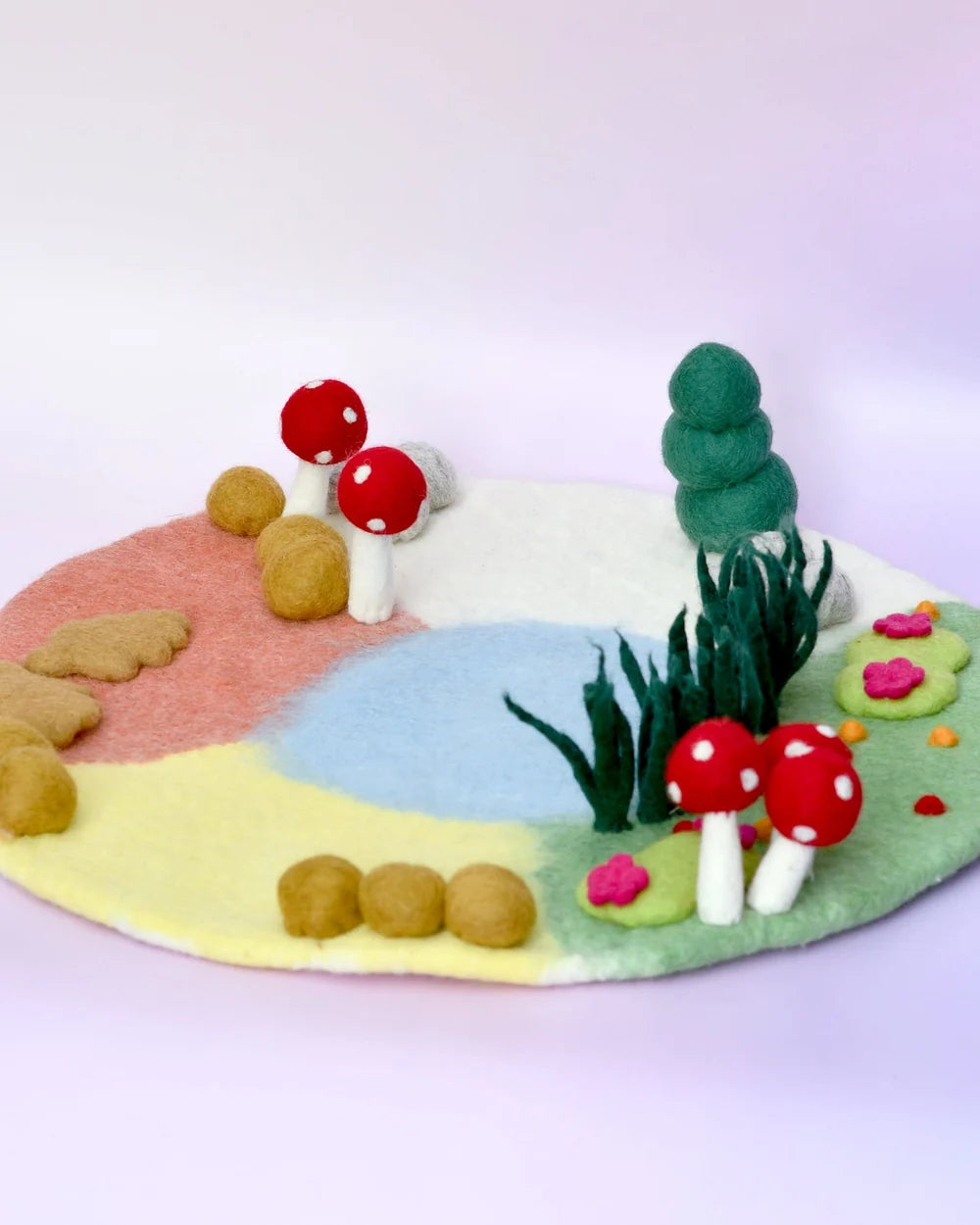 Tara Treasures | Four Seasons Play Mat Playscape - 45cm