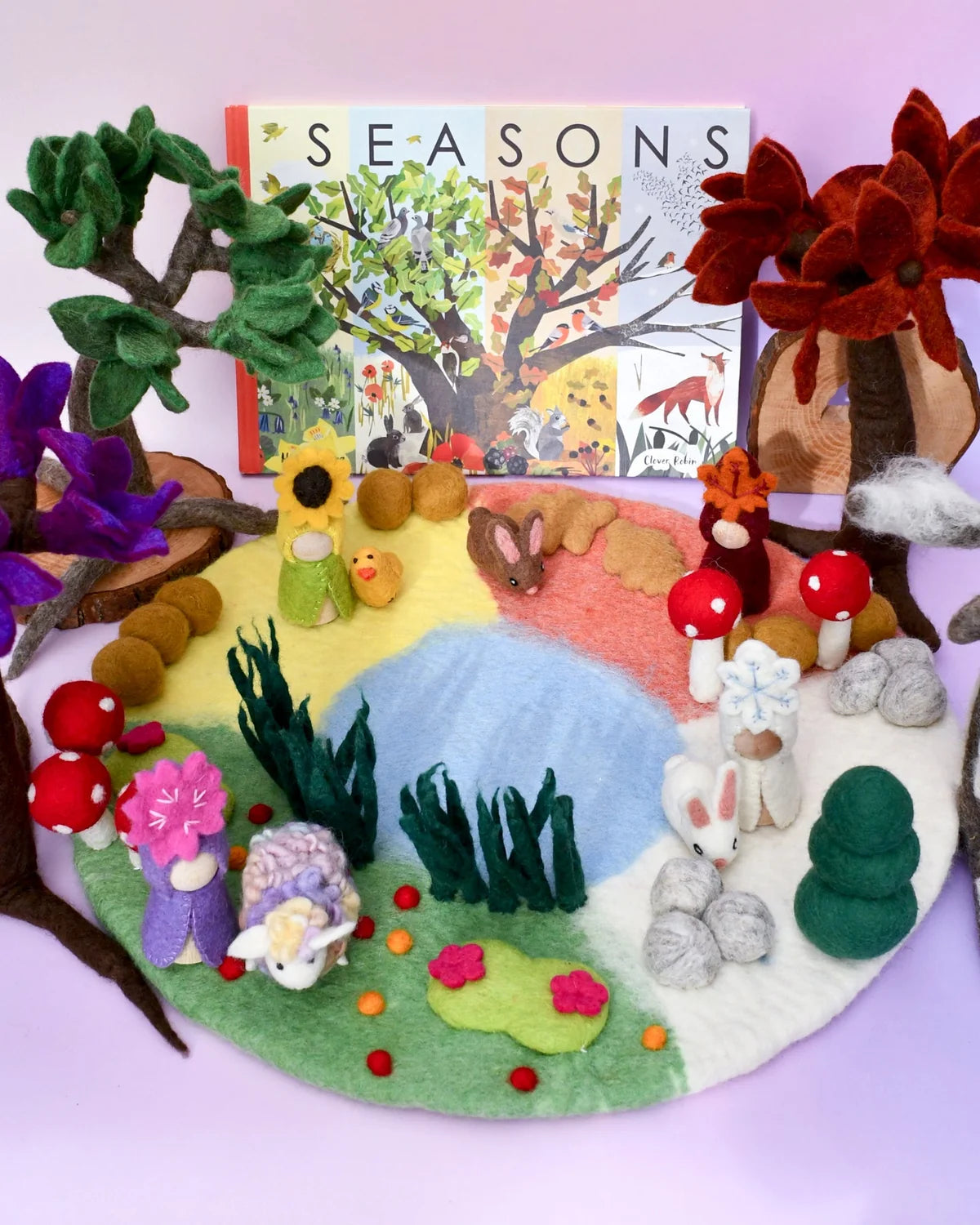 Tara Treasures | Four Seasons Play Mat Playscape - 45cm