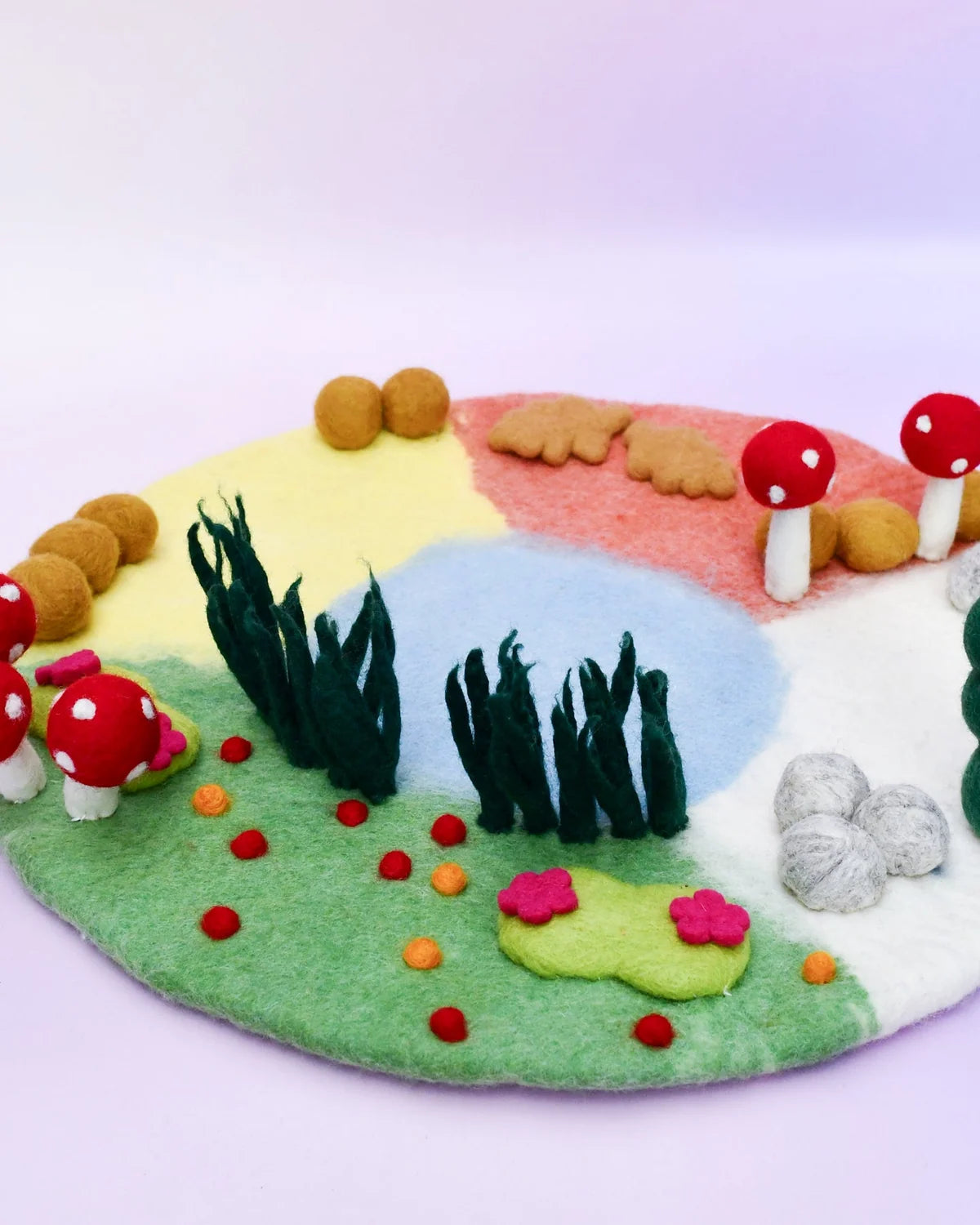 Tara Treasures | Four Seasons Play Mat Playscape - 45cm