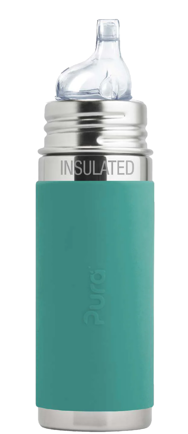 Pura | Kiki Sippy Cup Drikkeflaske, isolert, 260ml | Mint