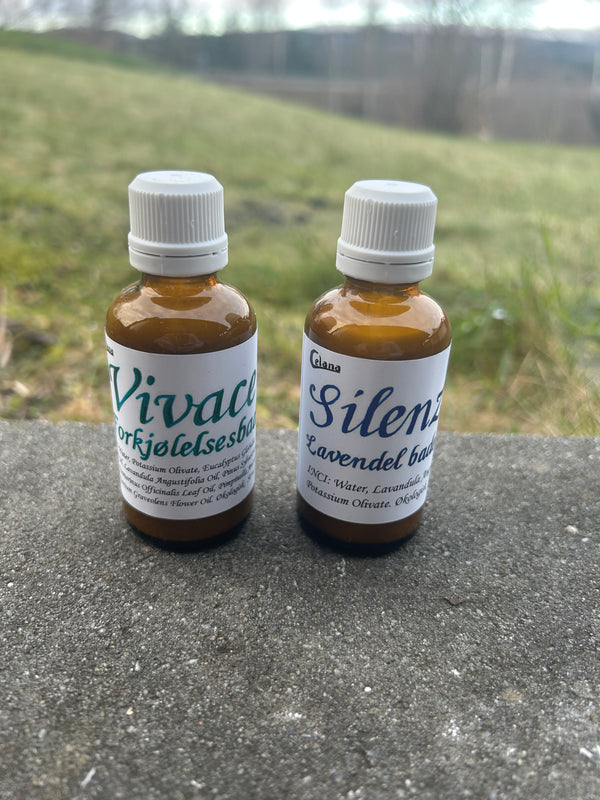 Celana | Gavesett: Lavendelbad + Forkjølelsesbad (2×50 ml)