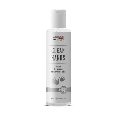 Wooden Spoon | Håndrens, Økologiske Eteriske Oljer, "Clean Hands" | 200 ml