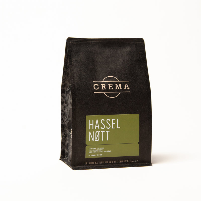 Crema | Kaffe Hele Bønner, Hasselnøtt, 250g