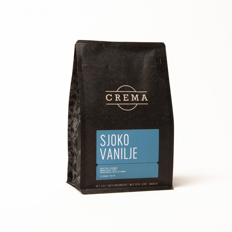 Crema | Kaffe Filtermalt, Sjoko & Vanilje, 250g