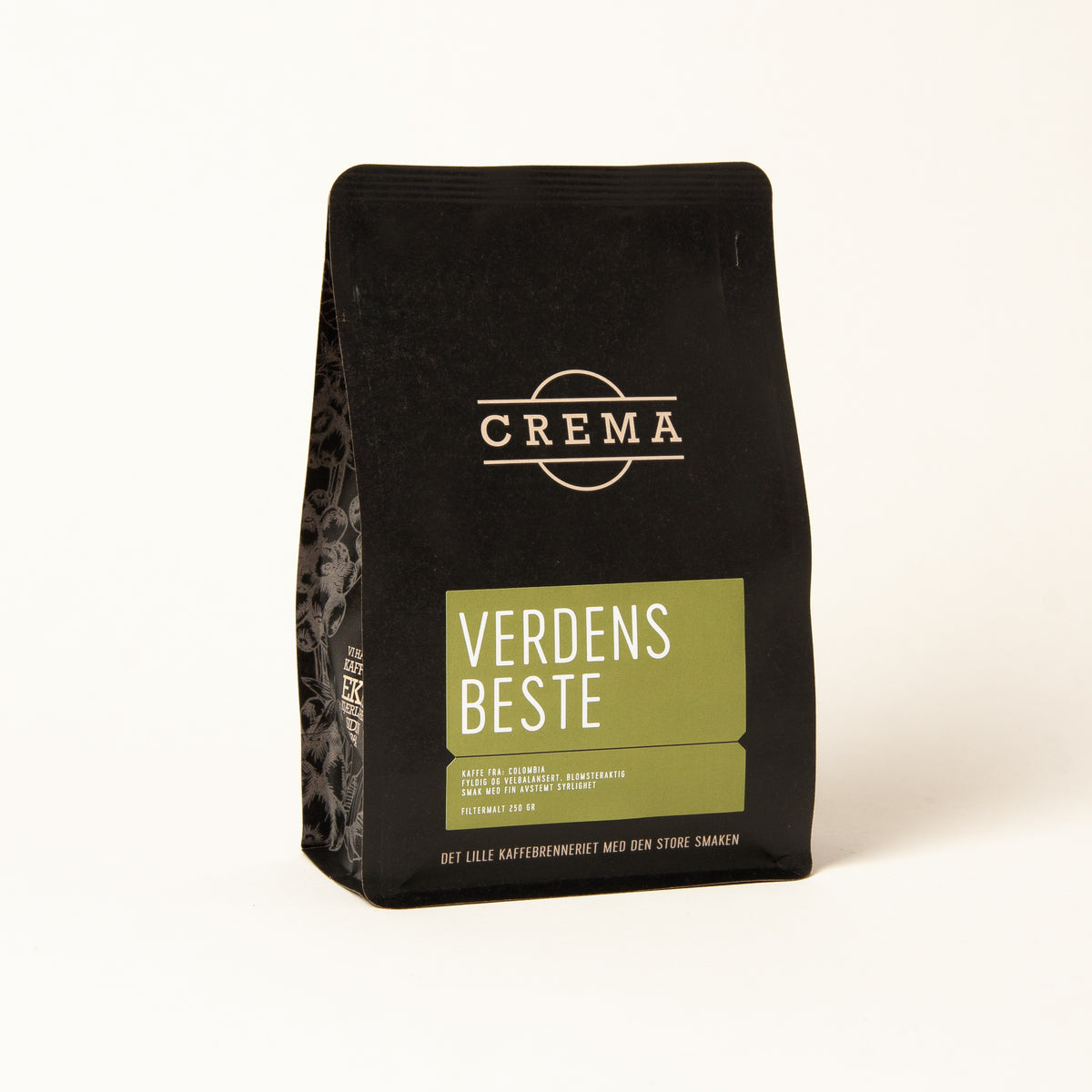 Crema | Kaffe Filtermalt, Verdens Beste, 250g