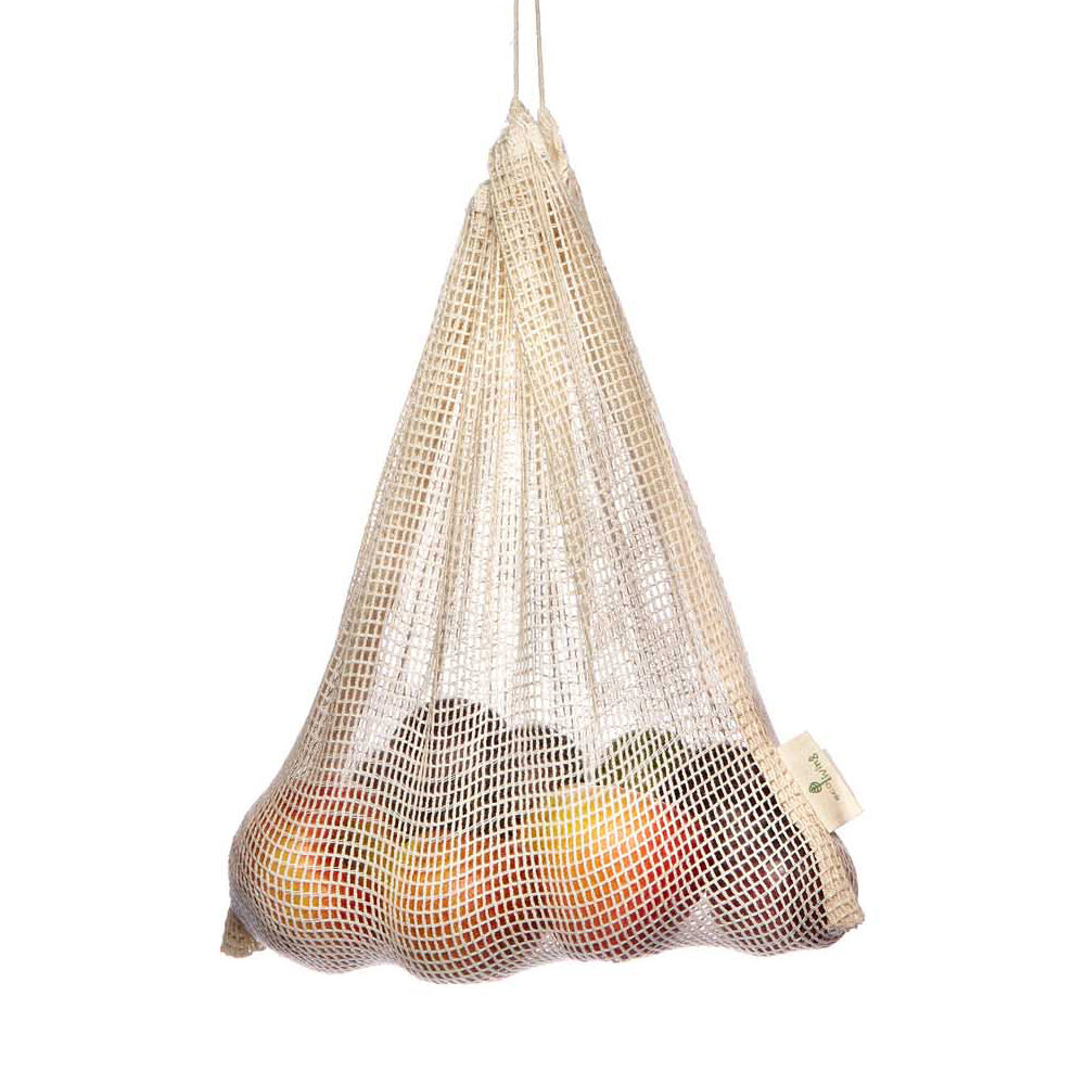 Nettingpose til Frukt & Grønt – GOTS-sertifisert Økologisk Bomull | 38×30cm