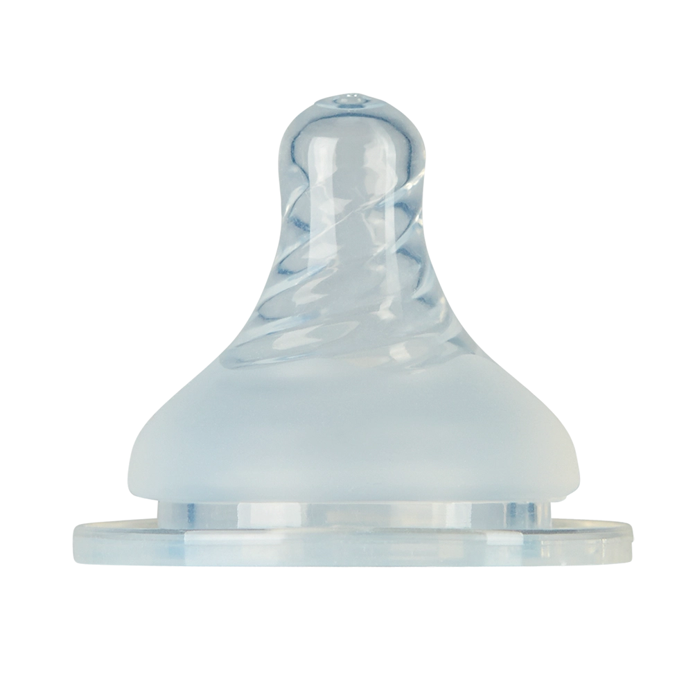 Mininor | Silikontutt i medisinsk silikon for glasståteflaske, 2pk | 0m, 3m, 6m, 9m+